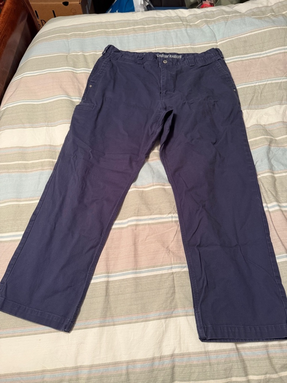 Navy Men’s Casual Pants